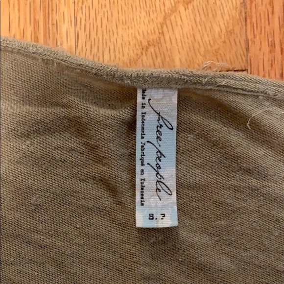 Free People open back top - Picture 4 of 6